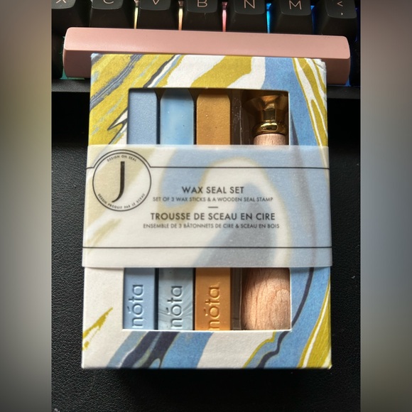 Wax seal set - “J” - Picture 1 of 2